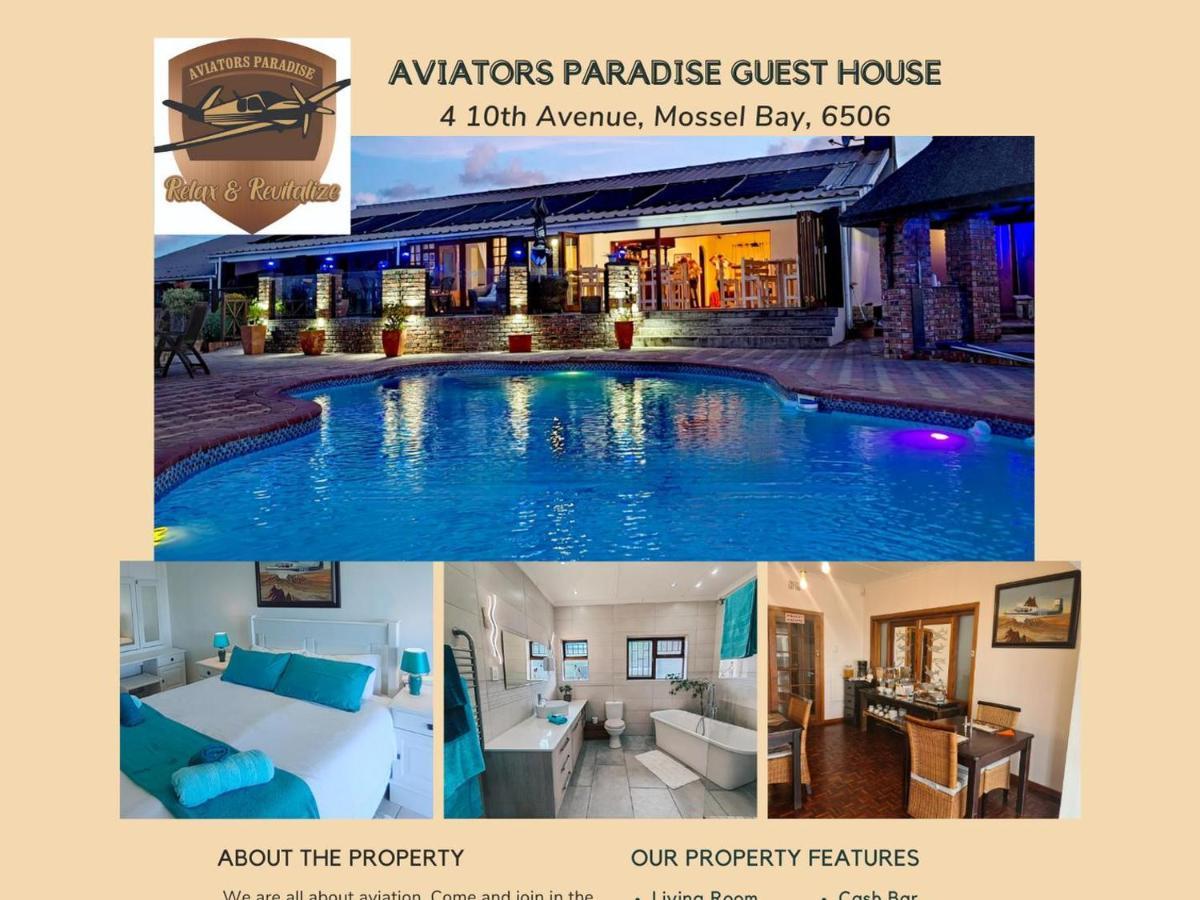 Aviators Paradise Guest House モーセル・ベイ エクステリア 写真